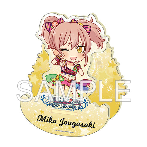 『アイドルマスター シンデレラガールズ』揺れているアクリル ぷちデレラ Orange Sapphire 城ヶ崎美嘉+Ver.